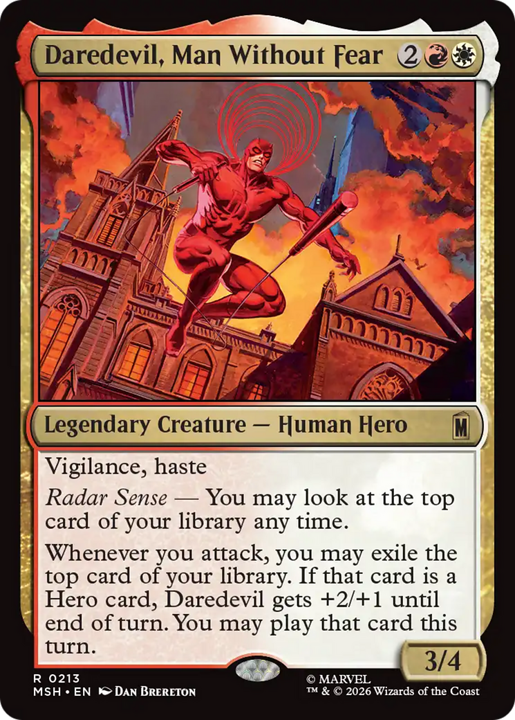 Daredevil, Man Without Fear [Marvel Super Heroes] | Black Swamp Games