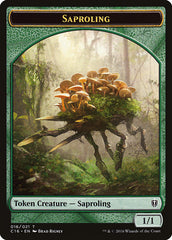 Bird (002) // Saproling (016) Double-Sided Token [Commander 2016 Tokens] | Black Swamp Games
