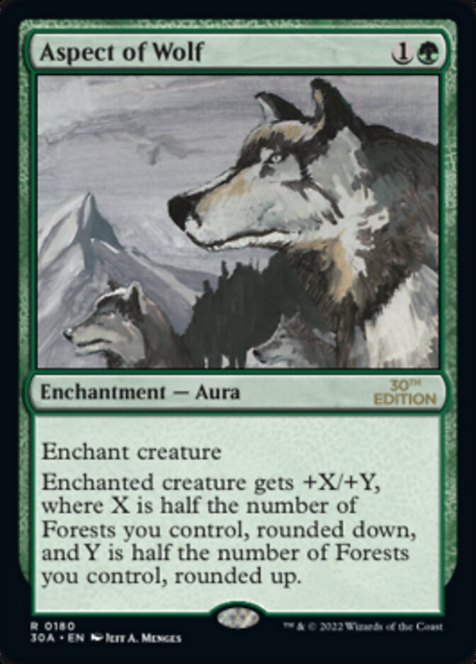 Aspect of Wolf [30th Anniversary Edition] | Black Swamp Games
