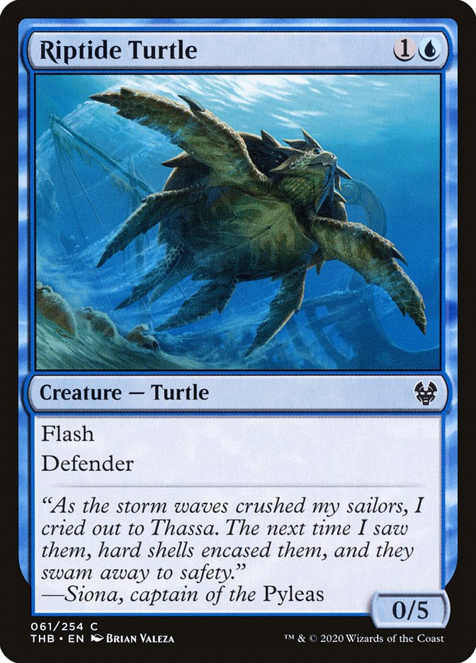 Riptide Turtle [Theros Beyond Death] | Black Swamp Games