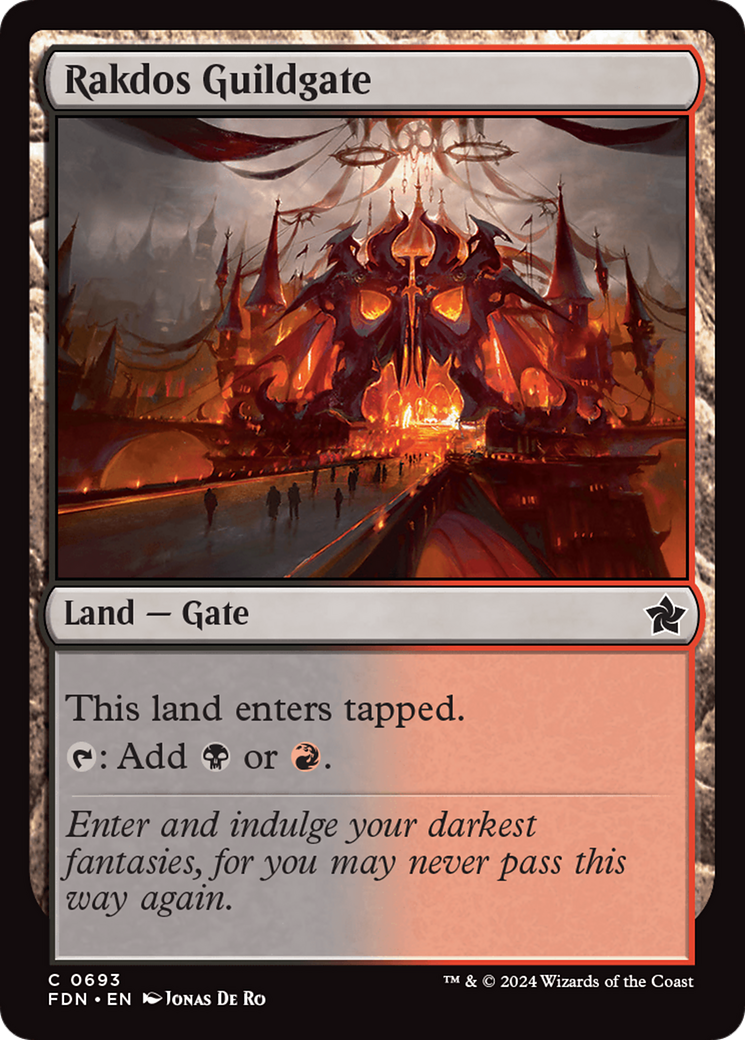 Rakdos Guildgate [Foundations] | Black Swamp Games