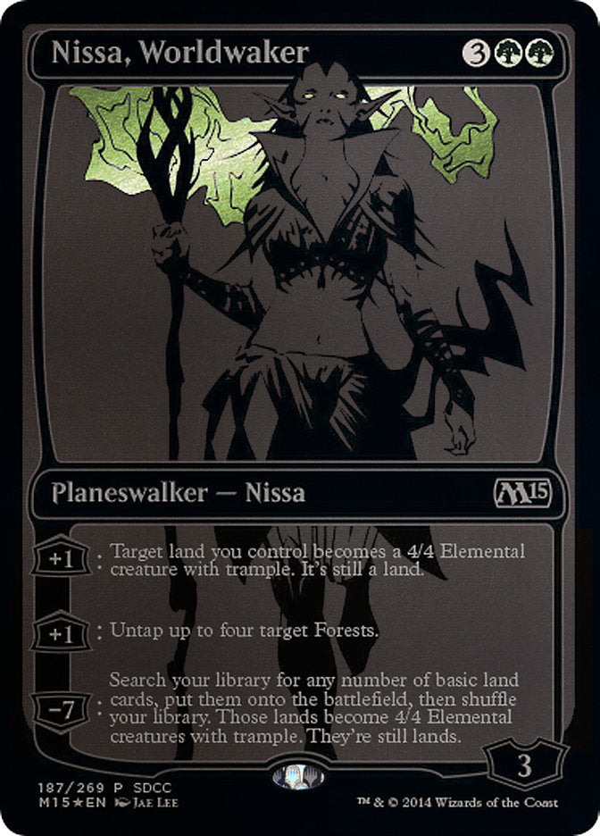 Nissa, Worldwaker [San Diego Comic-Con 2014] | Black Swamp Games