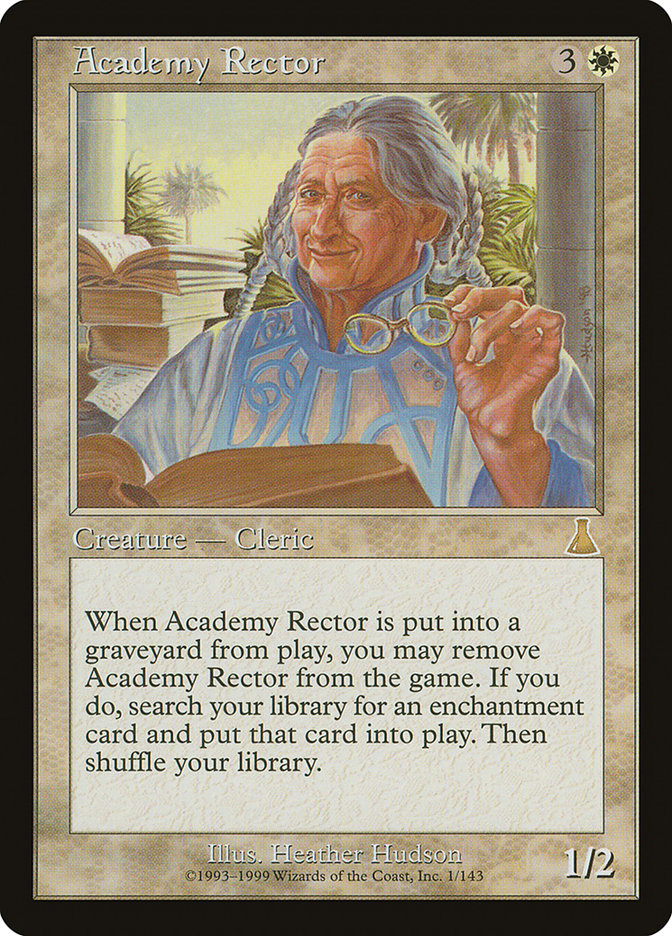 Academy Rector [Urza's Destiny] | Black Swamp Games