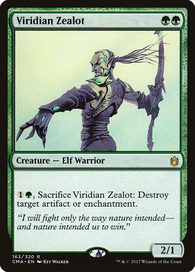 Viridian Zealot [Commander Anthology] | Black Swamp Games