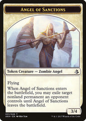 Angel of Sanctions // Drake Double-Sided Token [Amonkhet Tokens] | Black Swamp Games