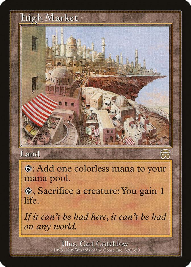 High Market [Mercadian Masques] | Black Swamp Games