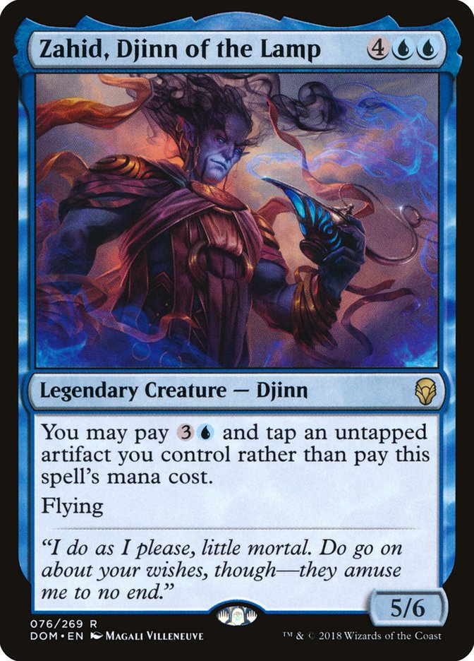 Zahid, Djinn of the Lamp [Dominaria] | Black Swamp Games