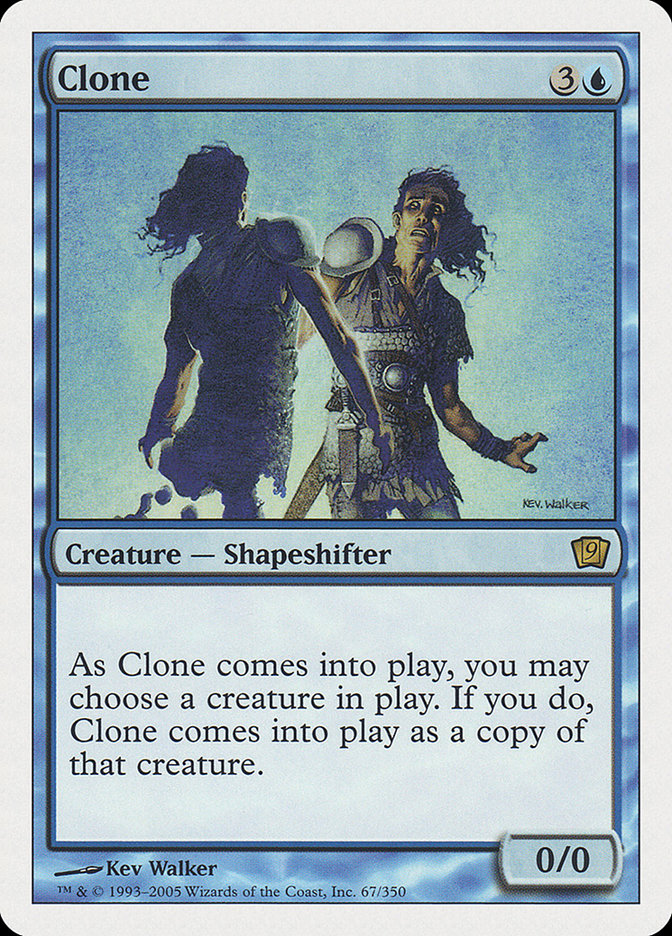 Clone (9th Edition) [Oversize Cards] | Black Swamp Games