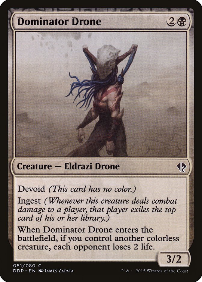 Dominator Drone [Duel Decks: Zendikar vs. Eldrazi] | Black Swamp Games