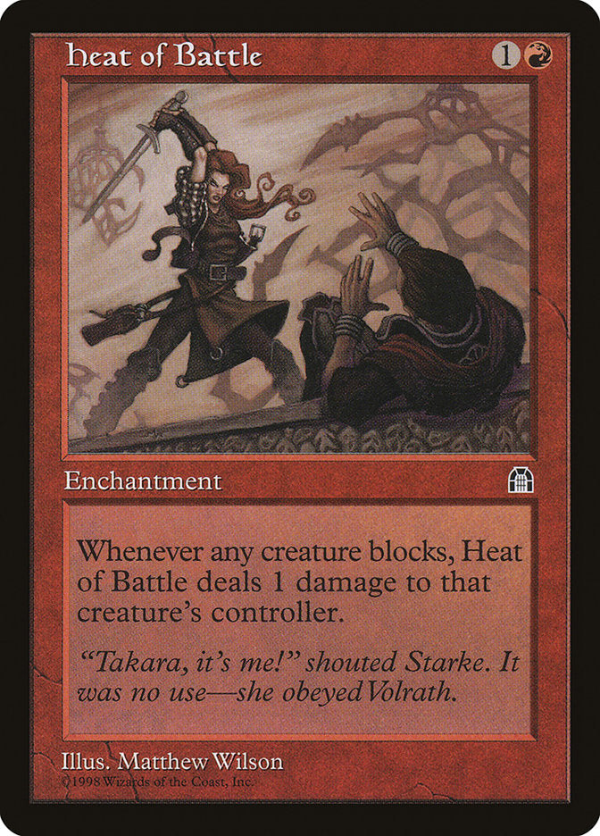 Heat of Battle [Stronghold] | Black Swamp Games