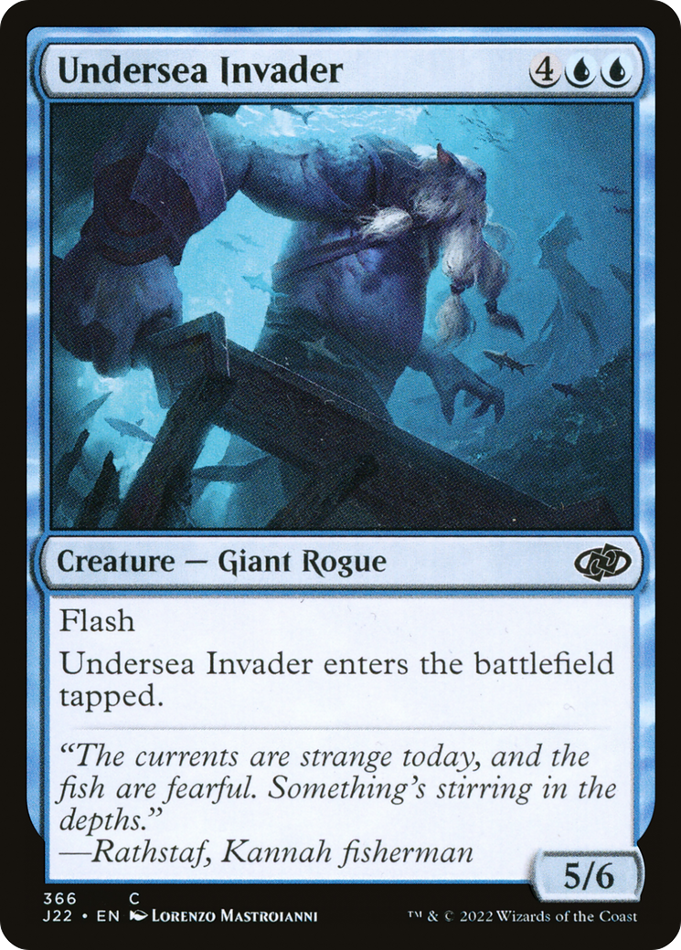 Undersea Invader [Jumpstart 2022] | Black Swamp Games