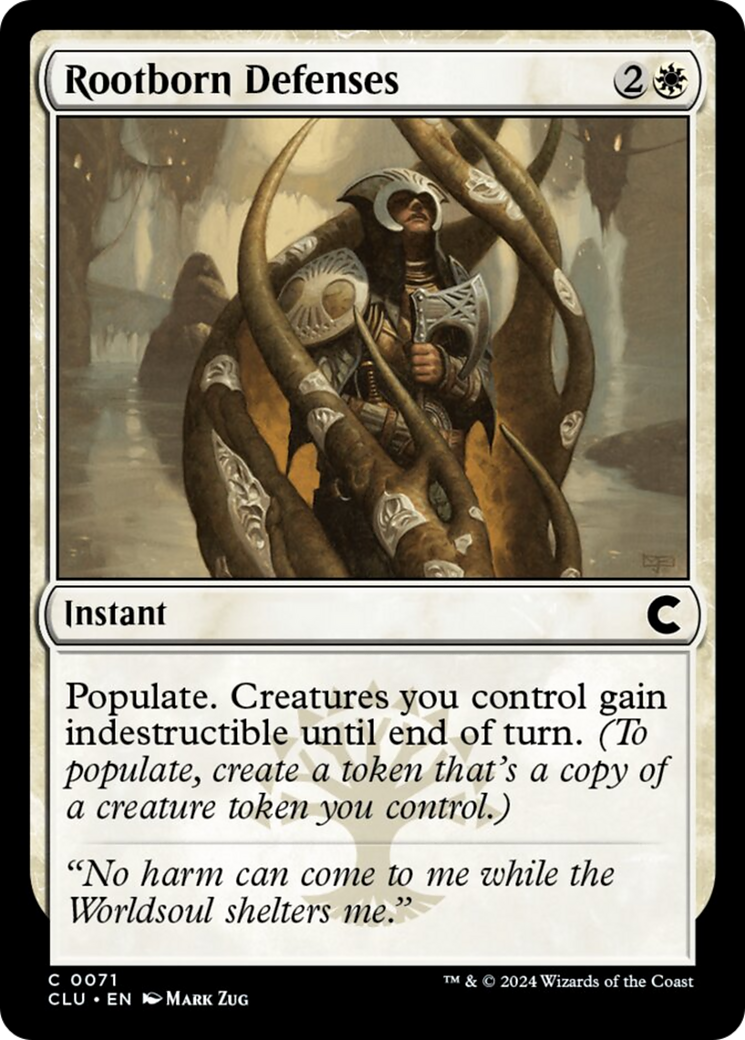 Rootborn Defenses [Ravnica: Clue Edition] | Black Swamp Games