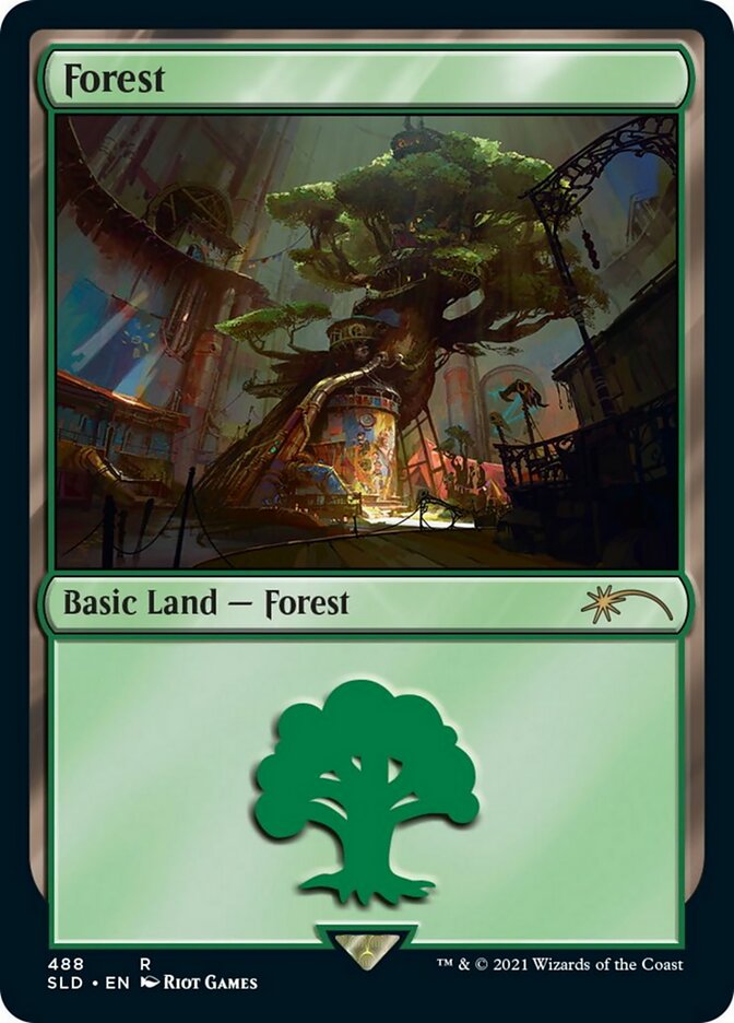 Forest (488) [Secret Lair Drop Series] | Black Swamp Games
