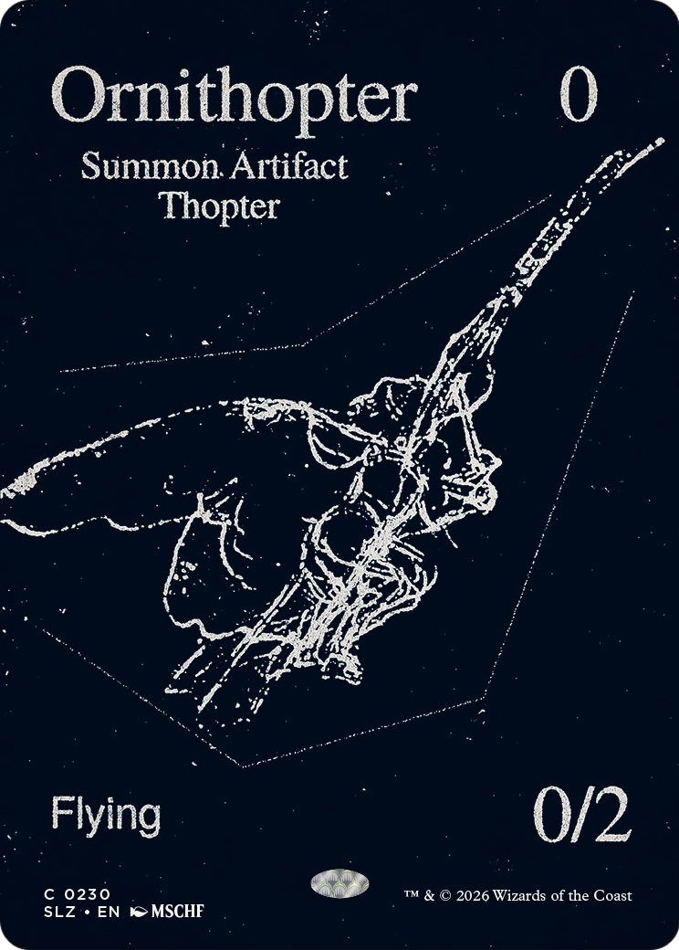 Ornithopter (0230) [Secret Lair x MSCHF: The Zeta Set] | Black Swamp Games
