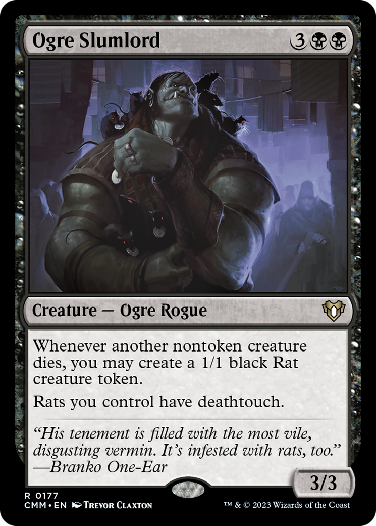 Ogre Slumlord [Commander Masters] | Black Swamp Games
