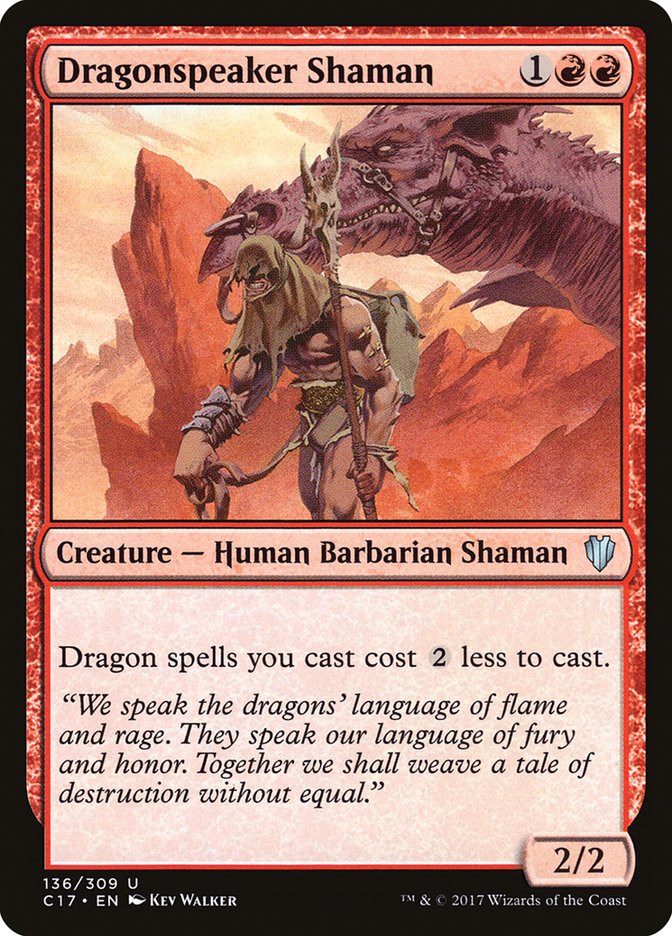 Dragonspeaker Shaman [Commander 2017] | Black Swamp Games