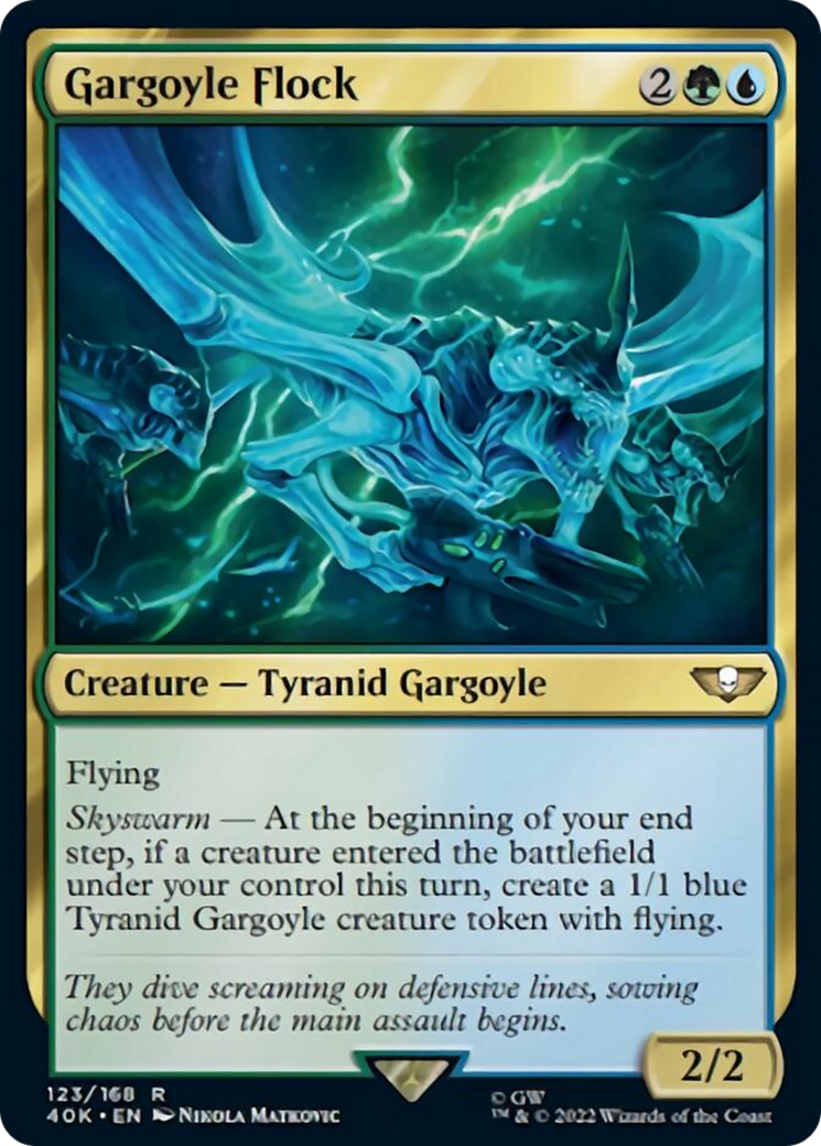 Gargoyle Flock (Surge Foil) [Warhammer 40,000] | Black Swamp Games
