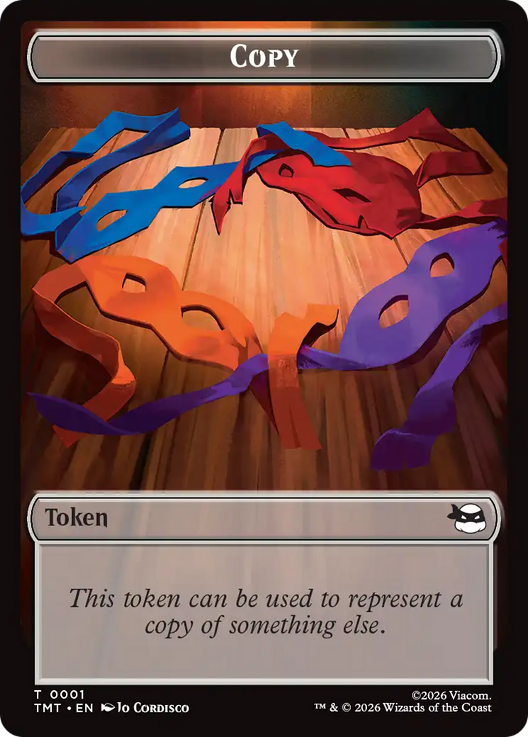 Rat // Copy Double-Sided Token [Teenage Mutant Ninja Turtles Tokens] | Black Swamp Games