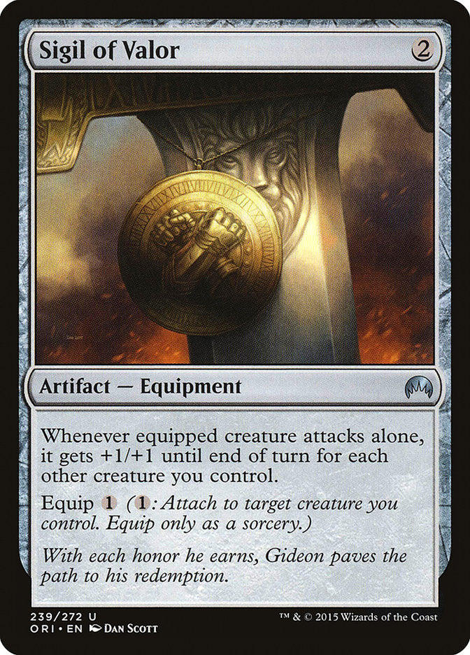 Sigil of Valor [Magic Origins] | Black Swamp Games
