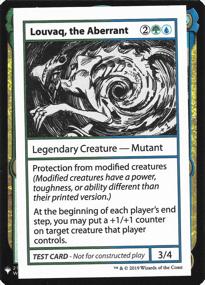 Louvaq, the Aberrant [Mystery Booster Playtest Cards] | Black Swamp Games