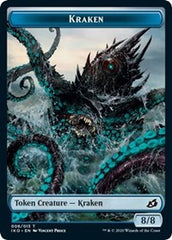 Kraken // Human Soldier (004) Double-Sided Token [Ikoria: Lair of Behemoths Tokens] | Black Swamp Games