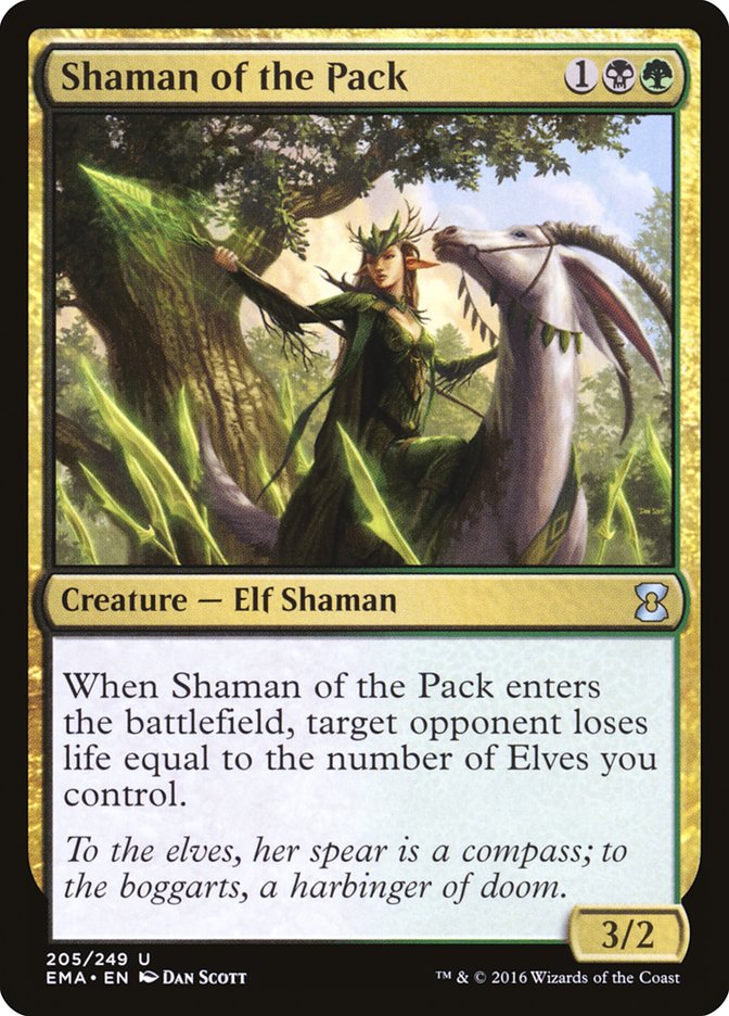 Shaman of the Pack [Eternal Masters] | Black Swamp Games
