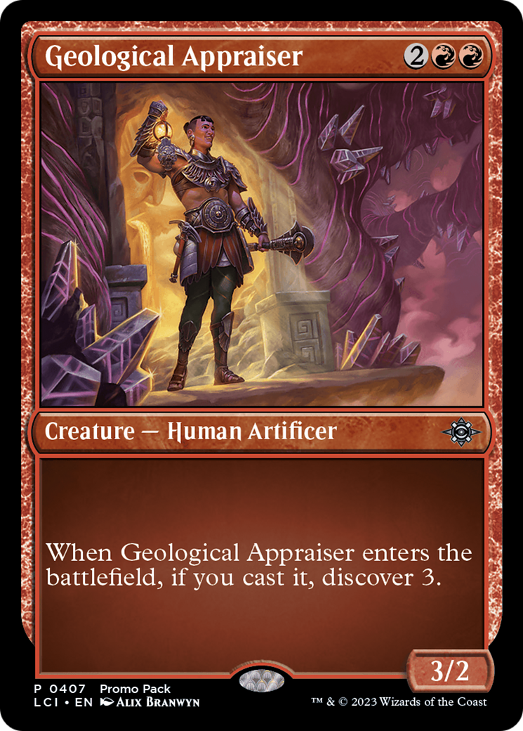 Geological Appraiser [The Lost Caverns of Ixalan Promos] | Black Swamp Games