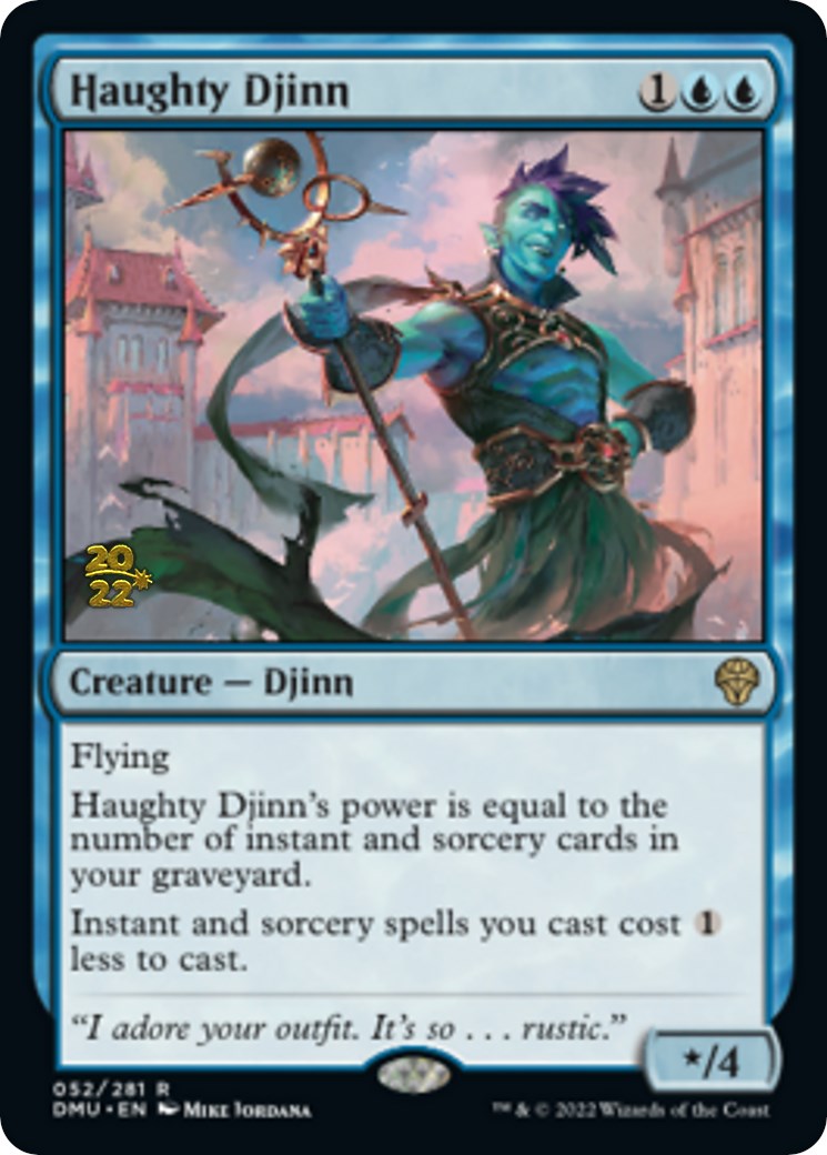 Haughty Djinn [Dominaria United Prerelease Promos] | Black Swamp Games