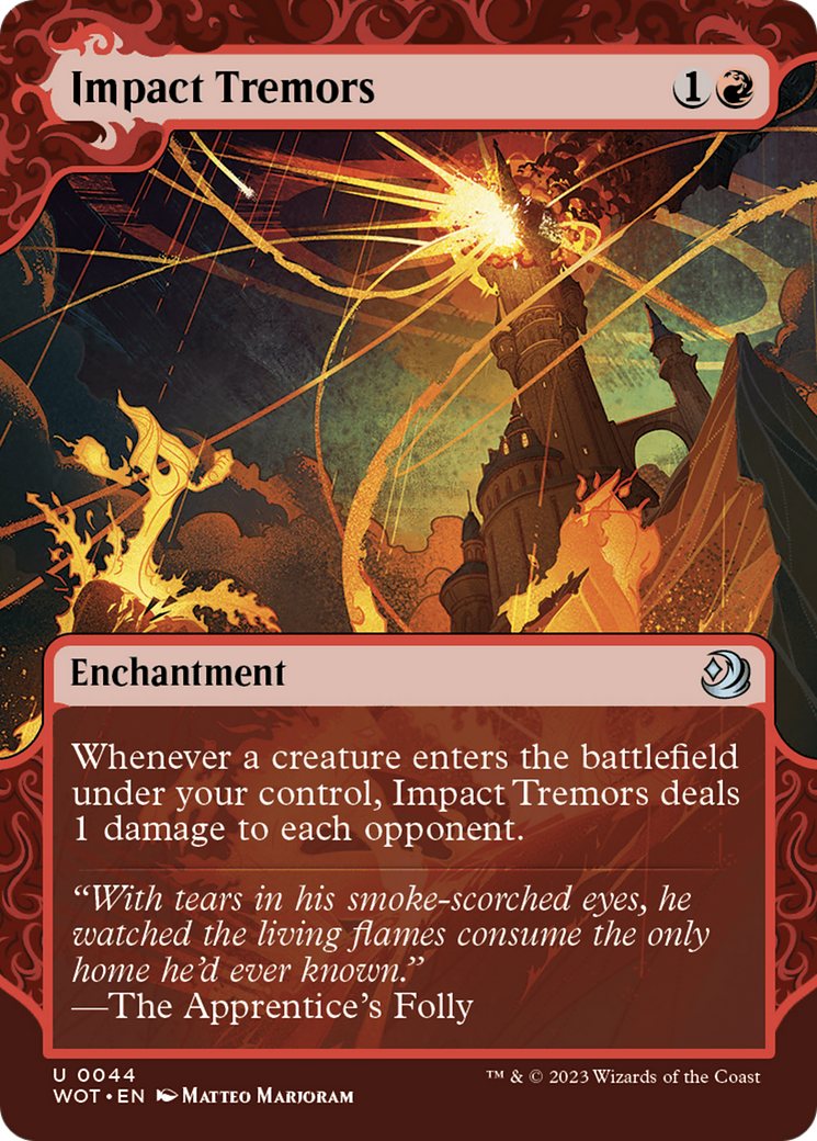 Impact Tremors [Wilds of Eldraine: Enchanting Tales] | Black Swamp Games