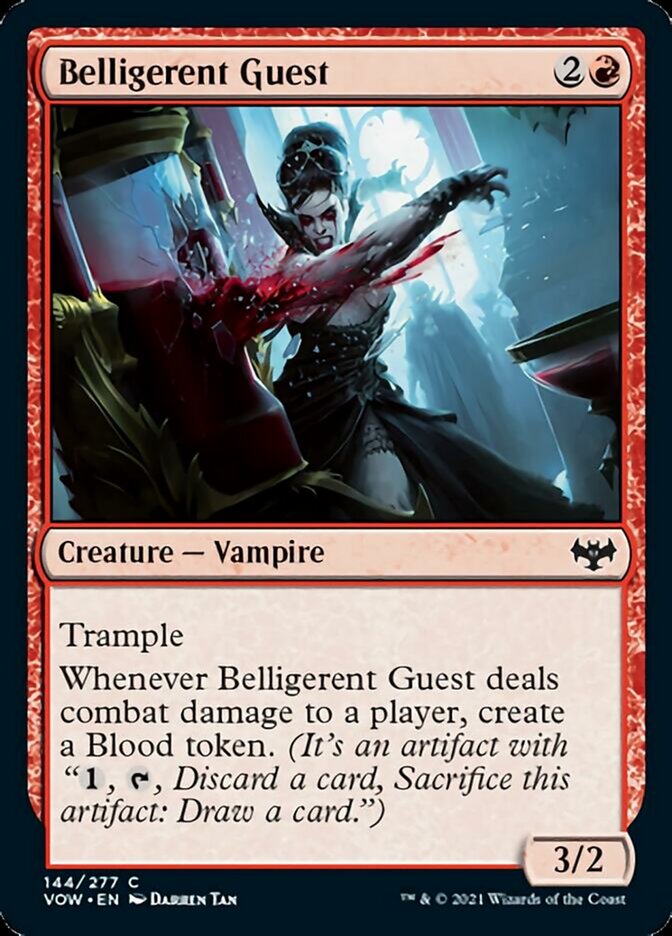 Belligerent Guest [Innistrad: Crimson Vow] | Black Swamp Games