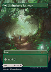 Darkbore Pathway // Slitherbore Pathway (Borderless) [Secret Lair: Ultimate Edition 2] | Black Swamp Games