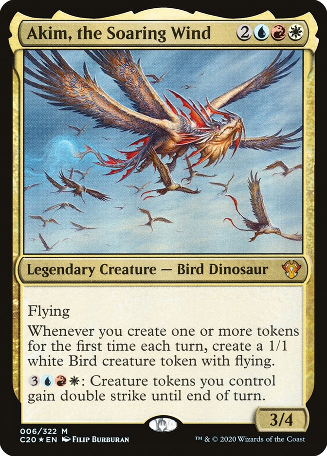 Akim, the Soaring Wind [Commander 2020] | Black Swamp Games