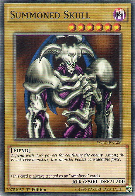 Summoned Skull [YGLD-ENA06] Common | Black Swamp Games