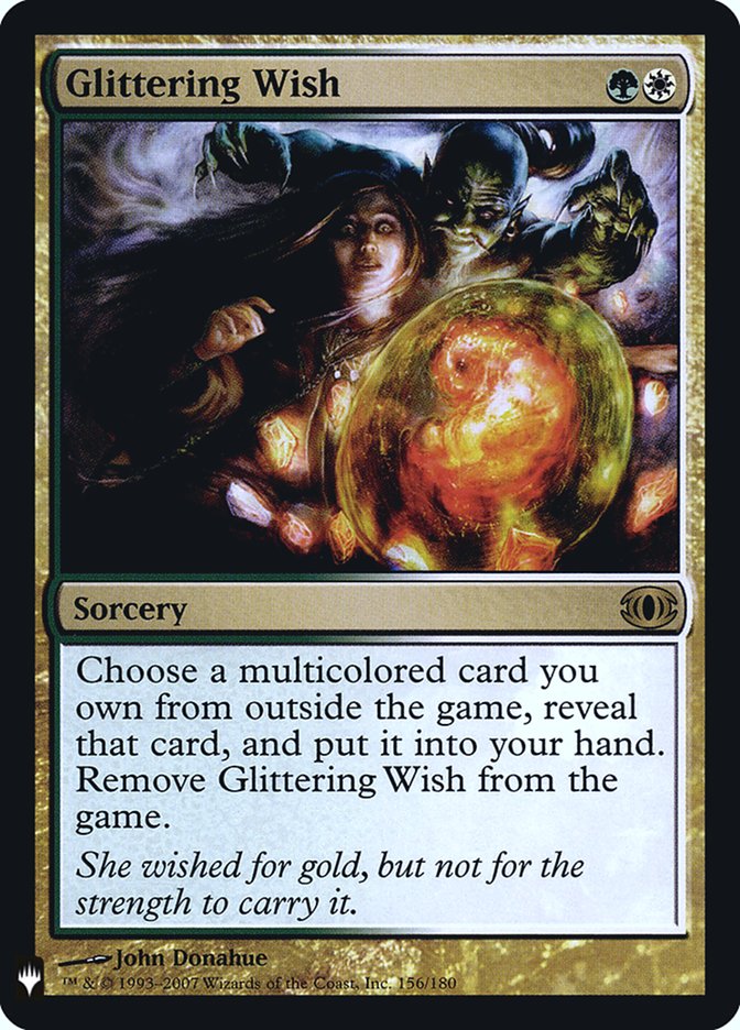 Glittering Wish [Mystery Booster] | Black Swamp Games