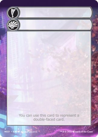 Helper Card (2/9) [Kamigawa: Neon Dynasty Tokens] | Black Swamp Games