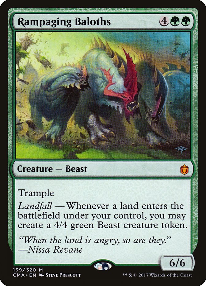 Rampaging Baloths [Commander Anthology] | Black Swamp Games