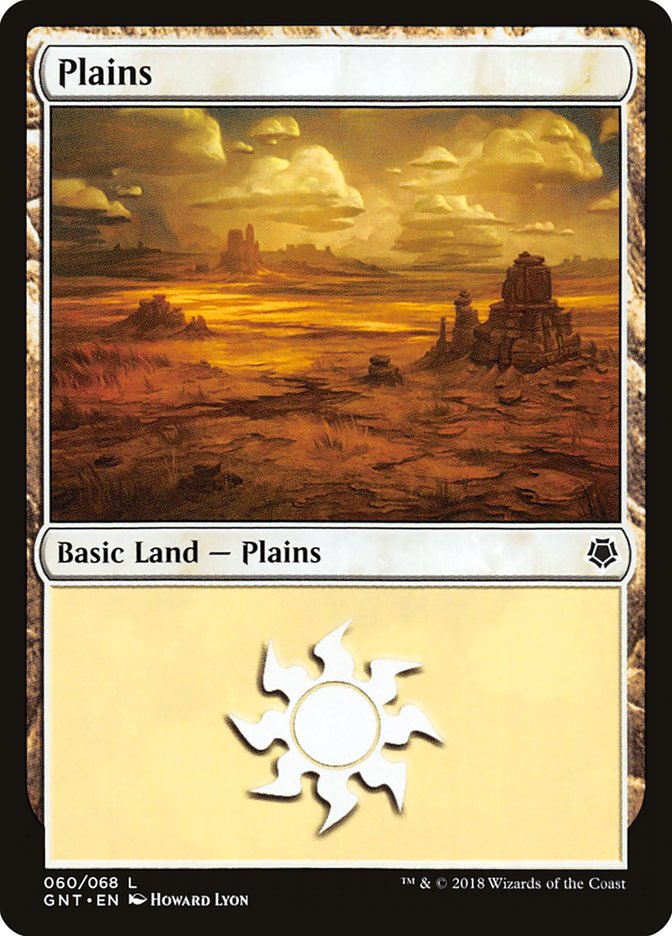 Plains (60) [Game Night 2018] | Black Swamp Games