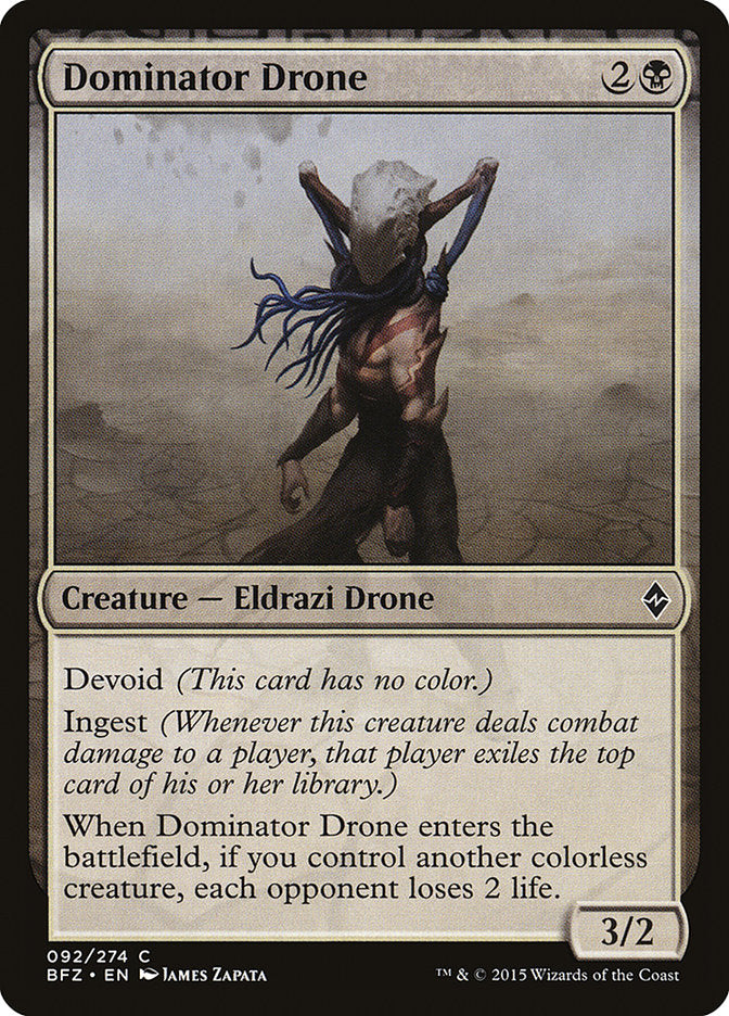 Dominator Drone [Battle for Zendikar] | Black Swamp Games
