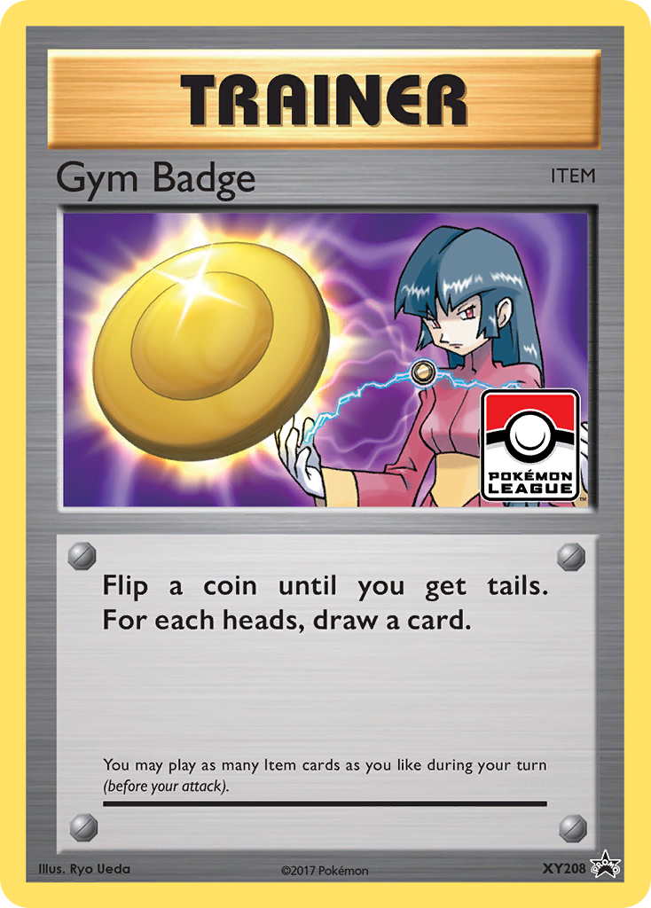 Gym Badge (XY208) (Sabrina) [XY: Black Star Promos] | Black Swamp Games