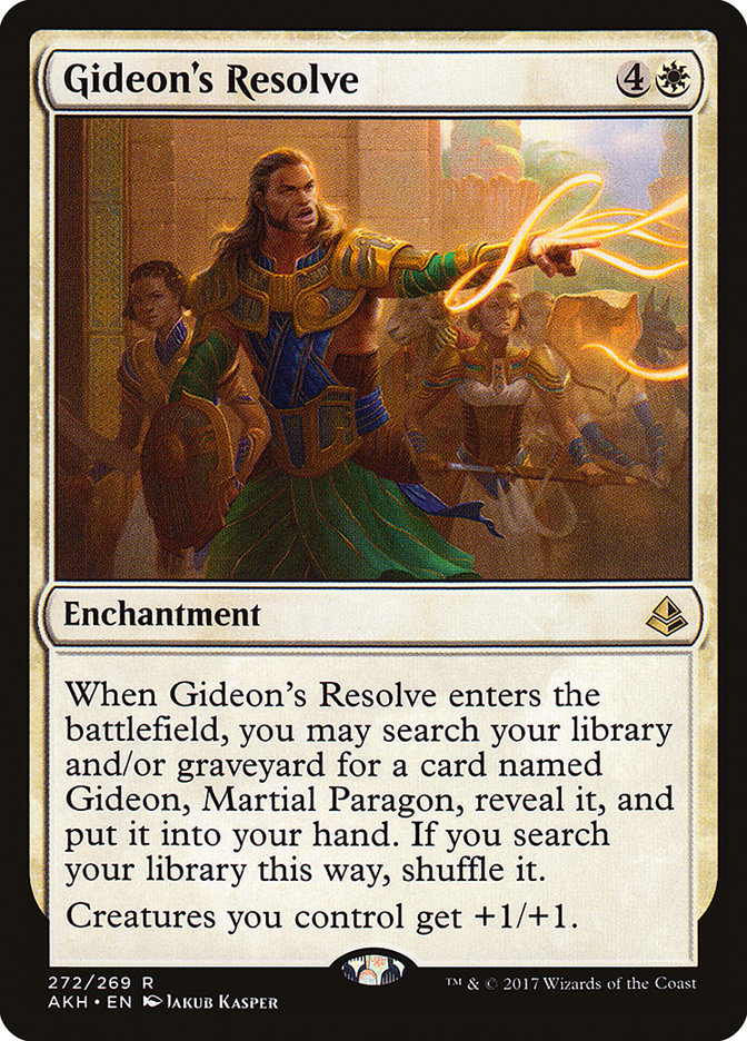 Gideon's Resolve [Amonkhet] | Black Swamp Games
