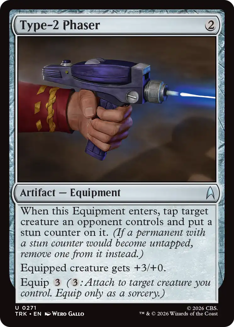 Type-2 Phaser [Star Trek] | Black Swamp Games