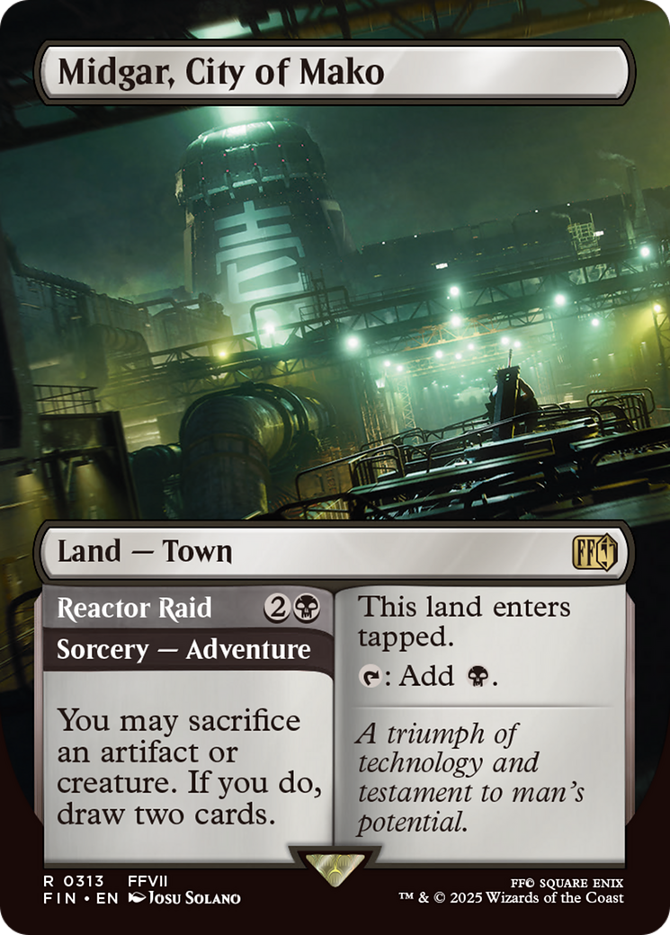 Midgar, City of Mako (Borderless) [FINAL FANTASY] | Black Swamp Games