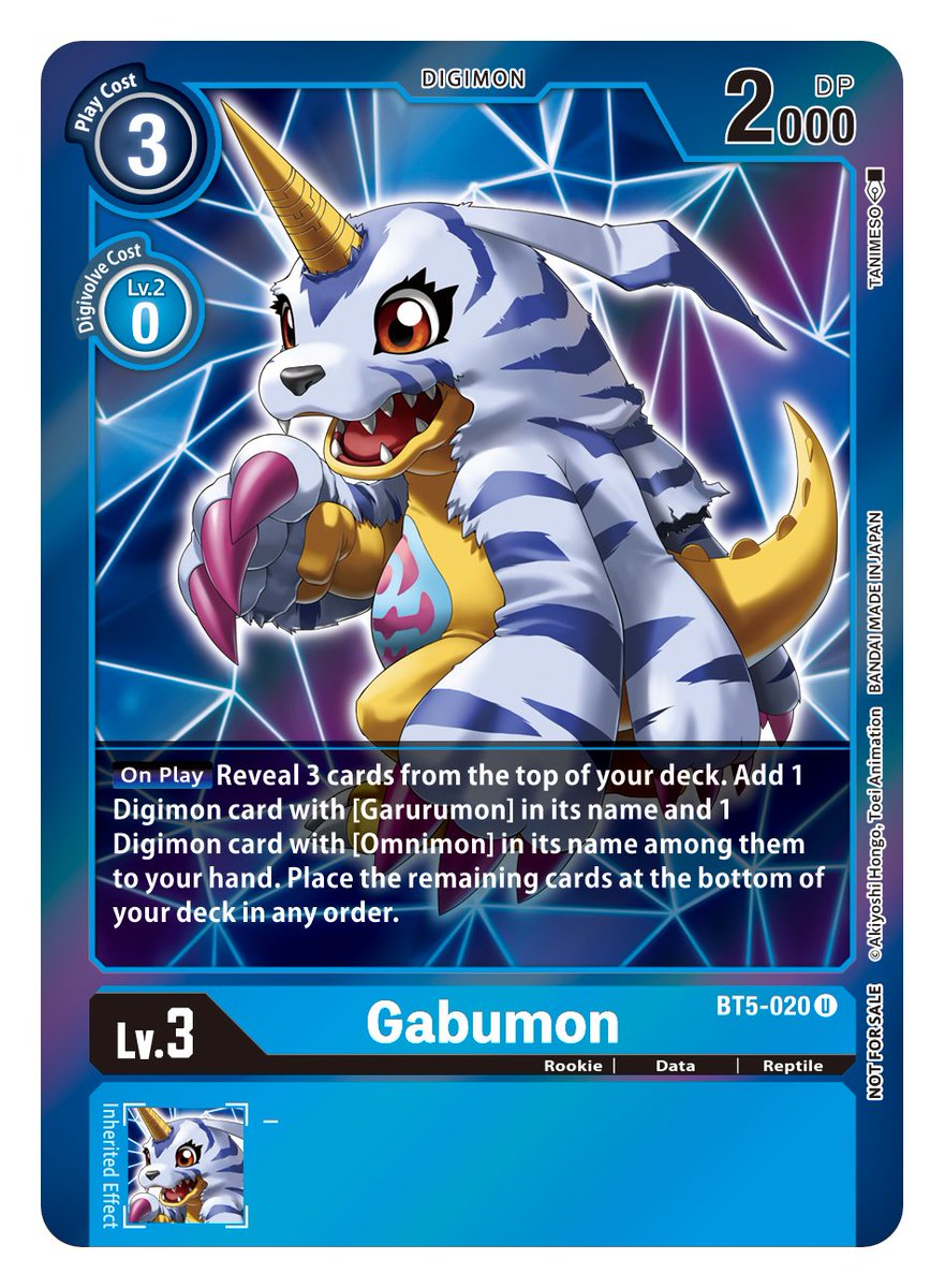 Gabumon [BT5-020] (Event Pack 2) [Battle of Omni] | Black Swamp Games