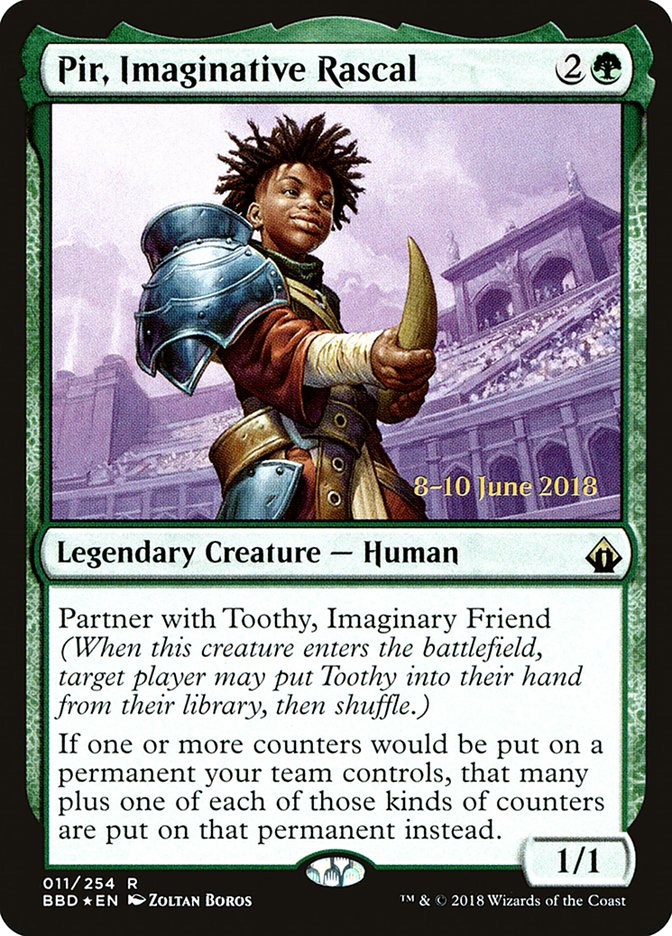 Pir, Imaginative Rascal [Battlebond Prerelease Promos] | Black Swamp Games