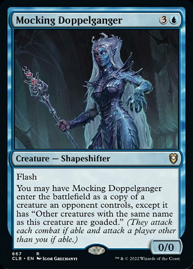 Mocking Doppelganger [Commander Legends: Battle for Baldur's Gate] | Black Swamp Games