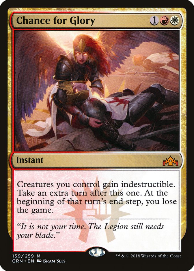 Chance for Glory [Guilds of Ravnica] | Black Swamp Games