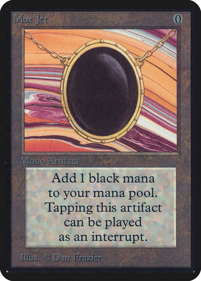 Mox Jet [Alpha Edition] | Black Swamp Games