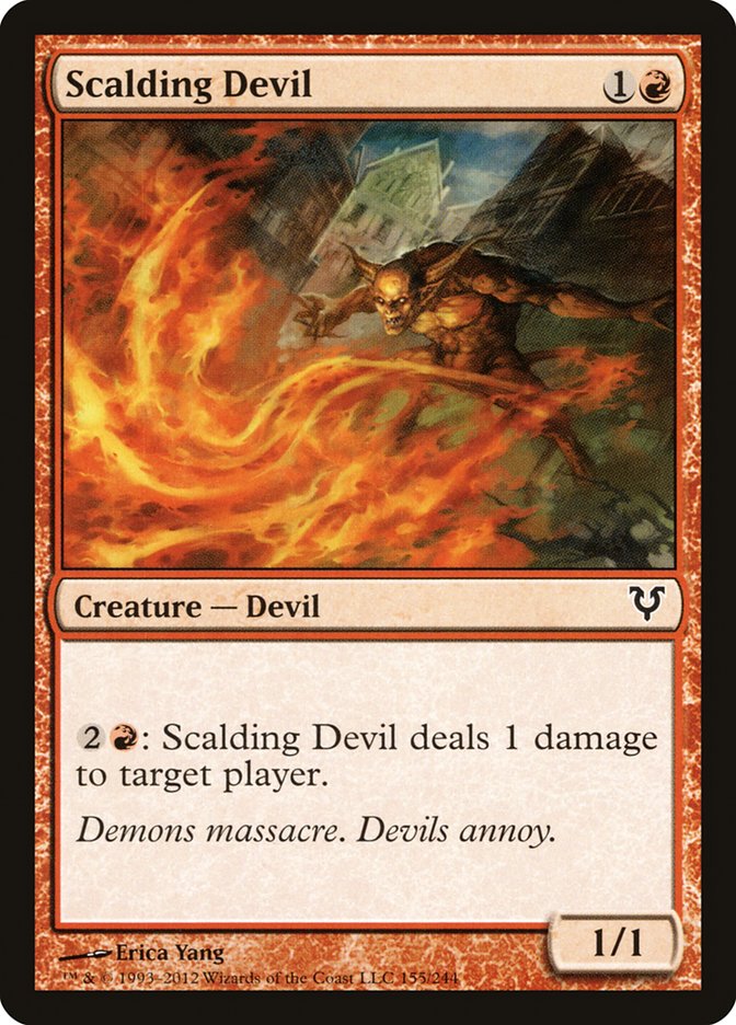 Scalding Devil [Avacyn Restored] | Black Swamp Games