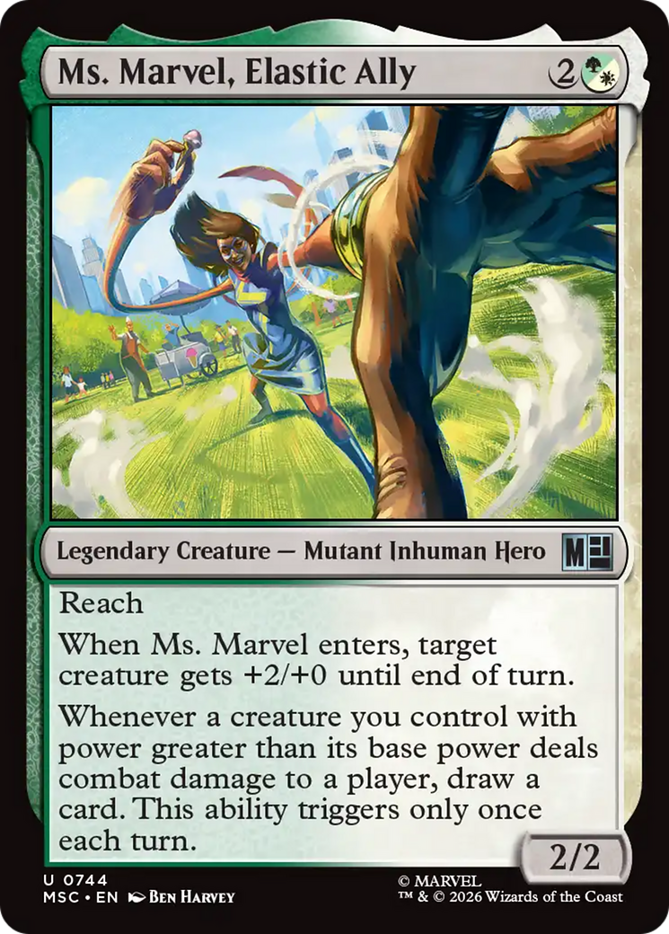 Ms. Marvel, Elastic Ally [Marvel Super Heroes] | Black Swamp Games