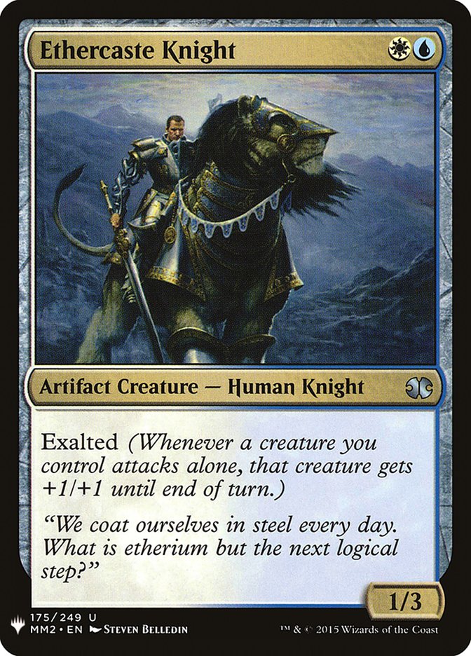 Ethercaste Knight [Mystery Booster] | Black Swamp Games